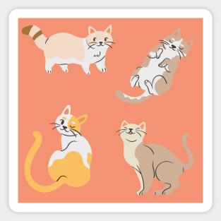 The 4 Muscateers Sticker